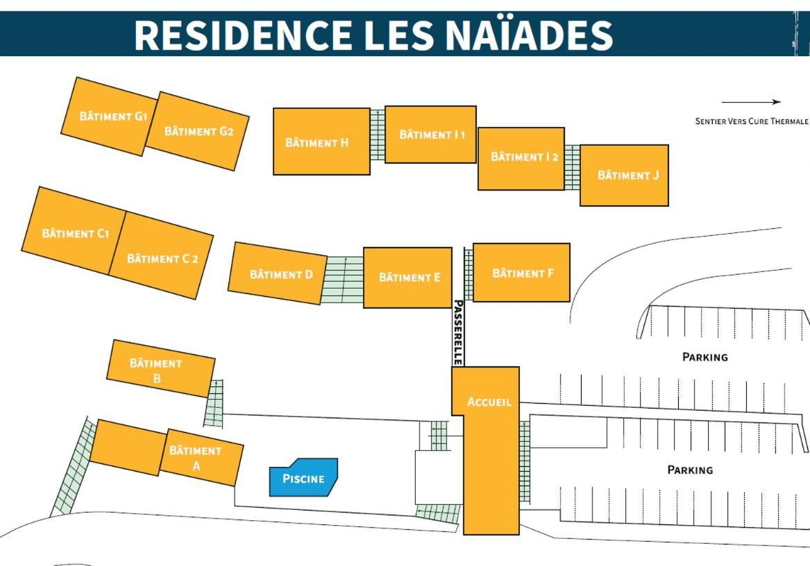 Appartement T2 - Pmr A 750 Metres De La Station Thermale D'Avene Exteriör bild